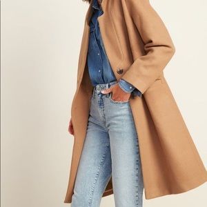 Old Navy Long Brown Peacoat